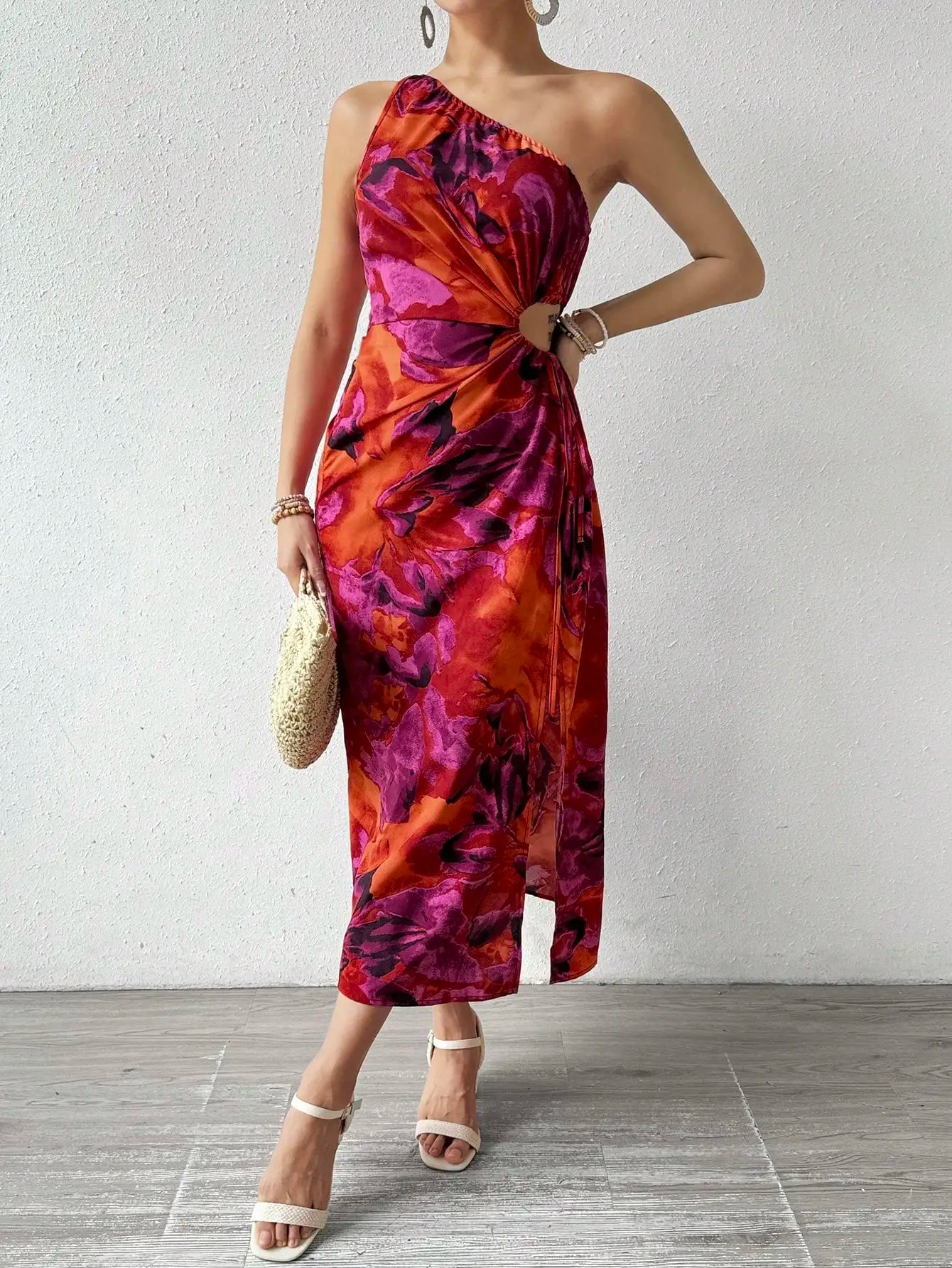 Sandra | Vestido Ajustado con Una Tirante