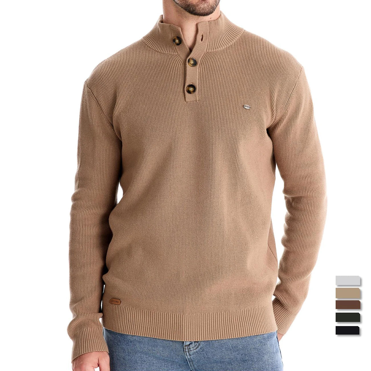 Valmere  | Suéter de Hombre con Diseño de Botón