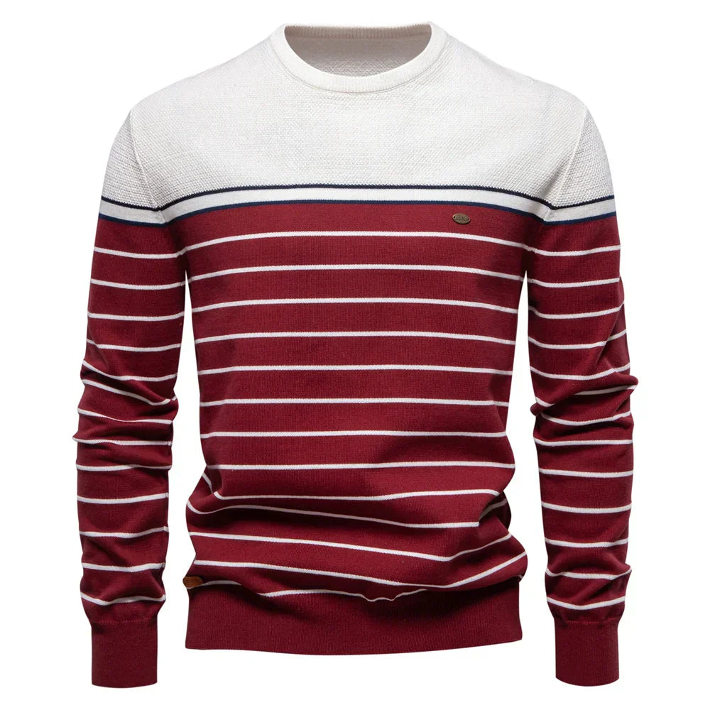 Valmere | Suéter de Hombre con Diseño a Rayas