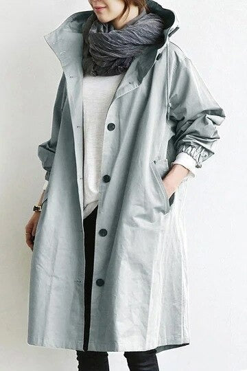Delara - Elegant and water-repellent trench coat