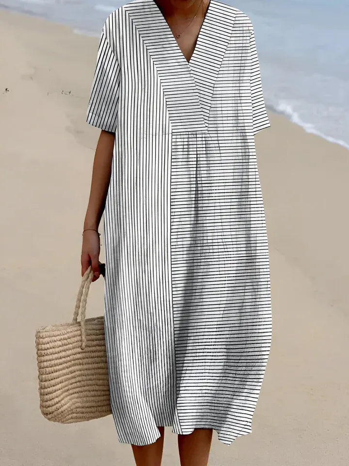 Ottilie | Vestido geométrico