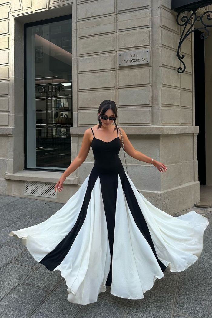 Viara - Vestido Maxi con Paneles