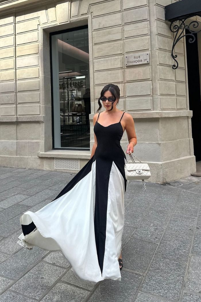Viara - Vestido Maxi con Paneles