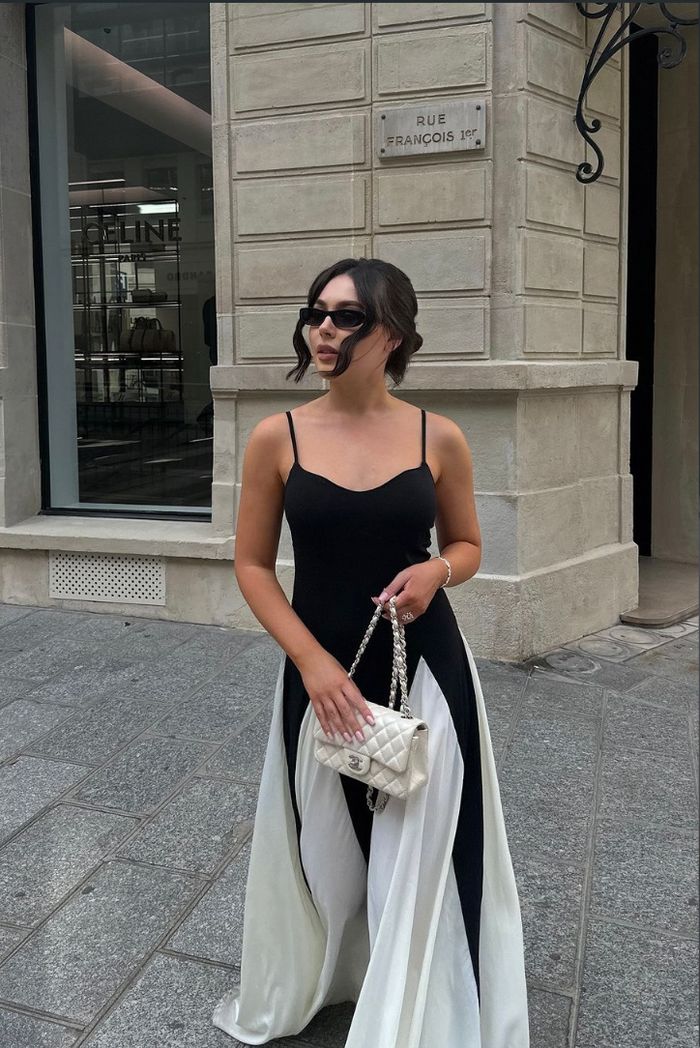 Viara - Vestido Maxi con Paneles