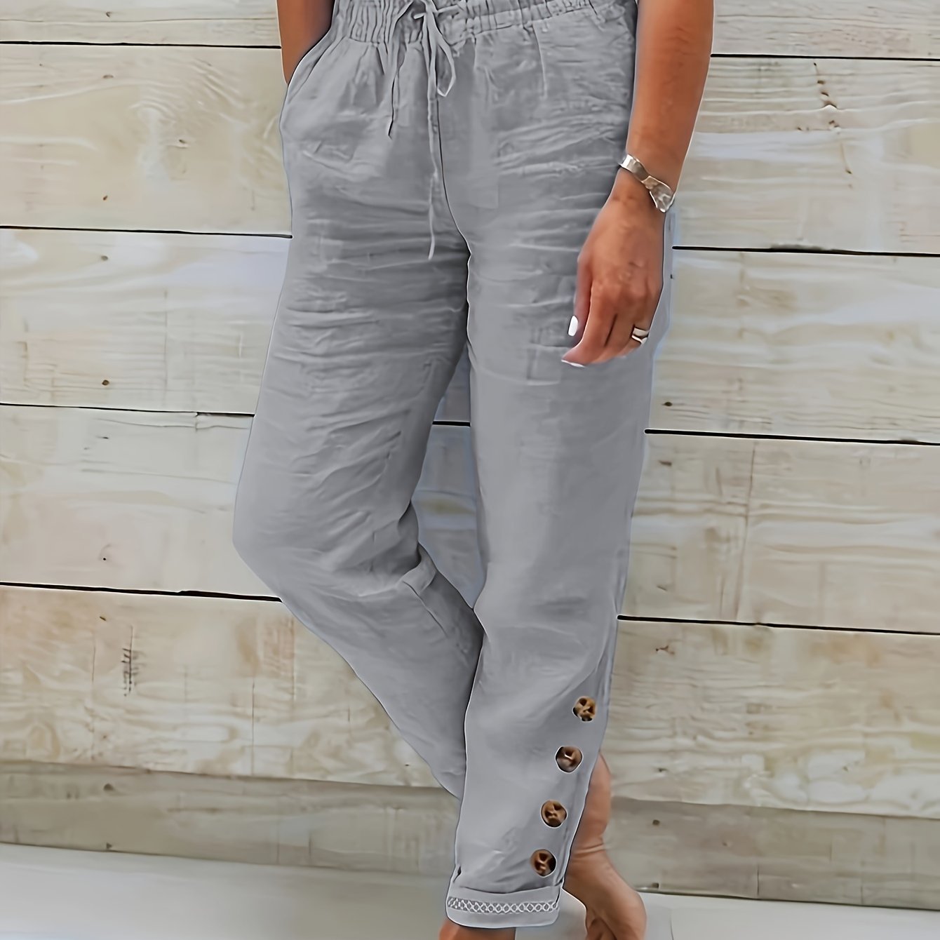Linnea™ – Pantalones ajustados de algodón