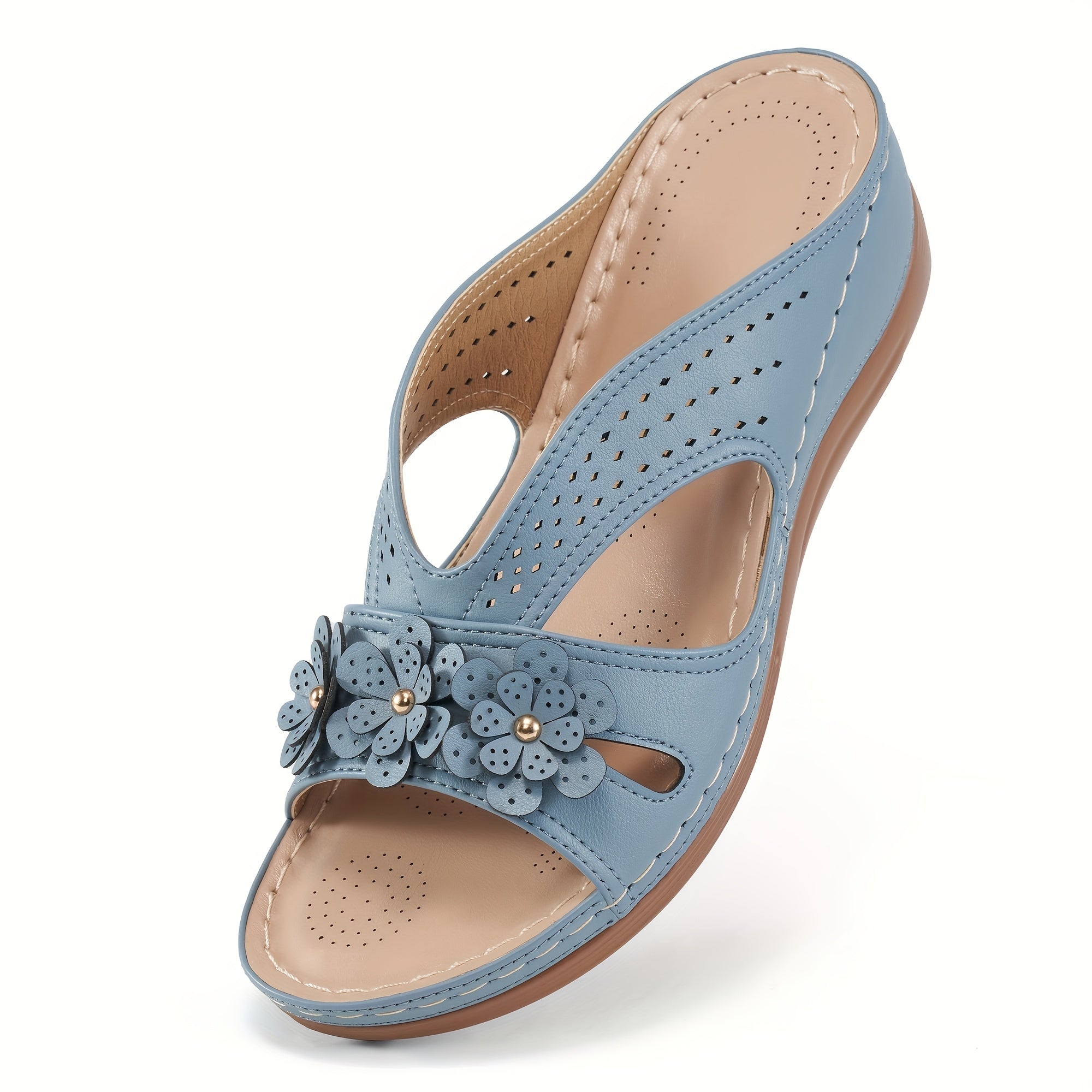 Norabel™ - Orthopedic Comfort Wedge Sandals – Stability, Lightness, and Natural Posture