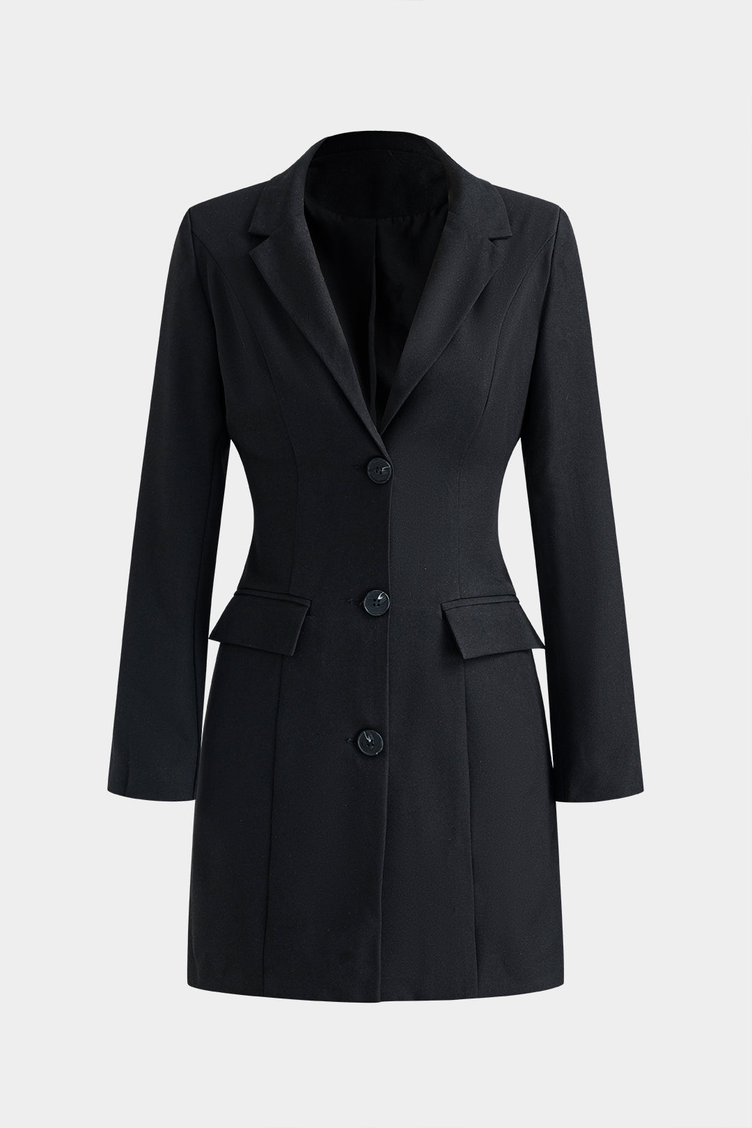VESTIDO MINI BLAZER V-CUELLO A MEDIDA VIRENA