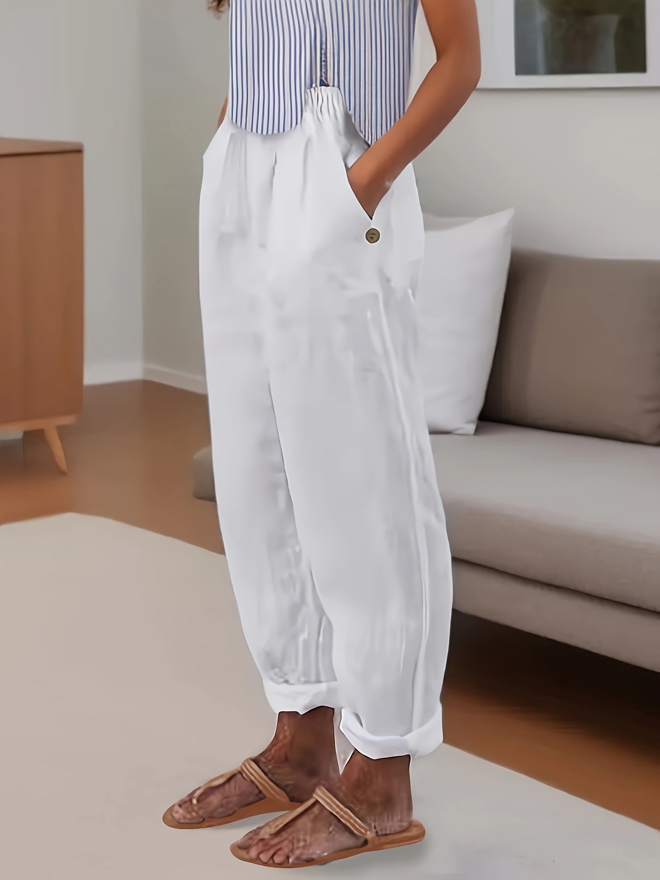 Tindra™ – Pantalones de verano ligeros y rectos
