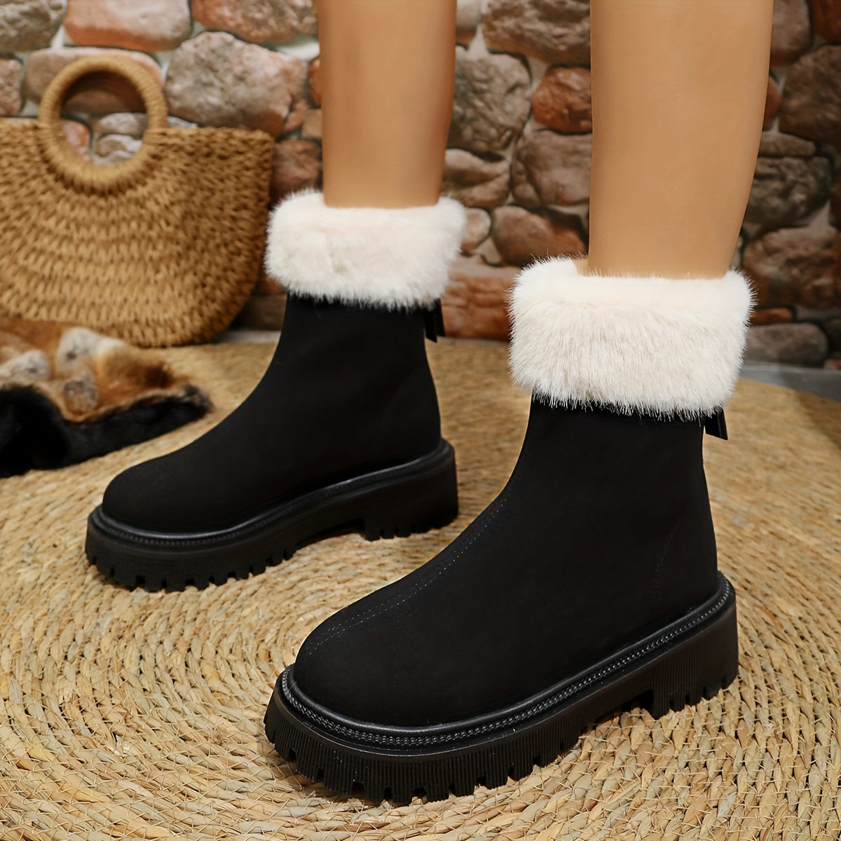 Willowridge | Luxe Faux Fur Winter Boots