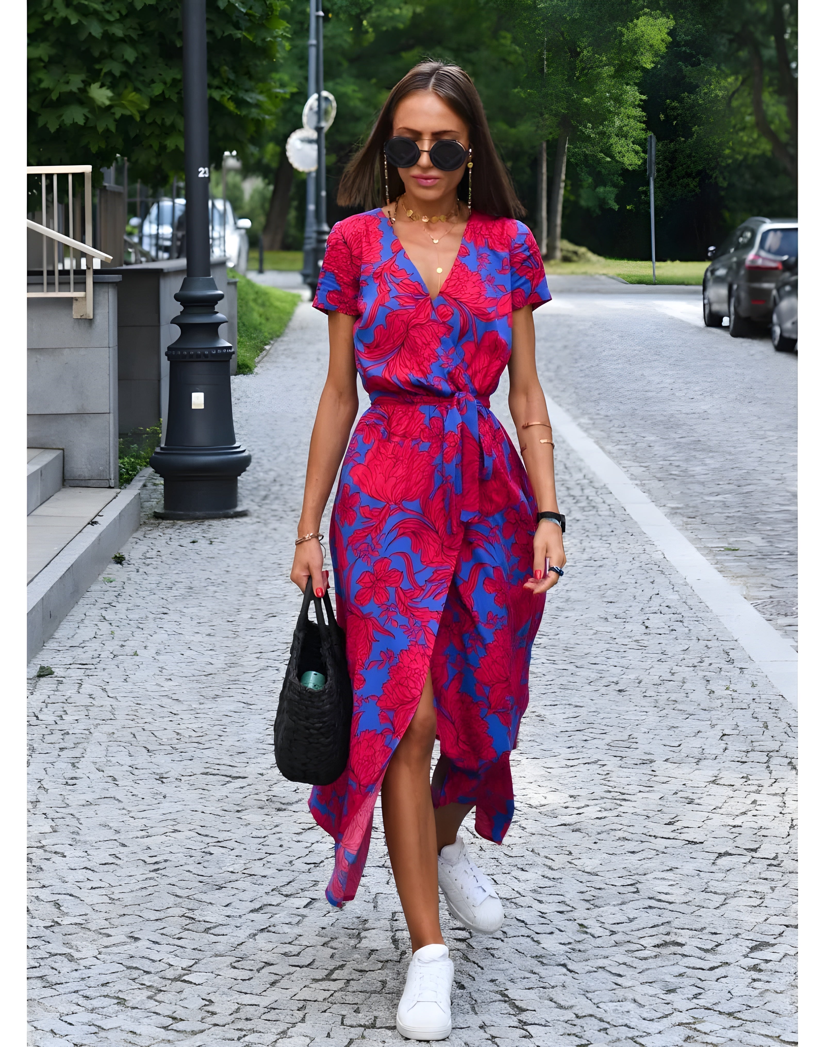 Delaney | Vestido Elegante con Flores