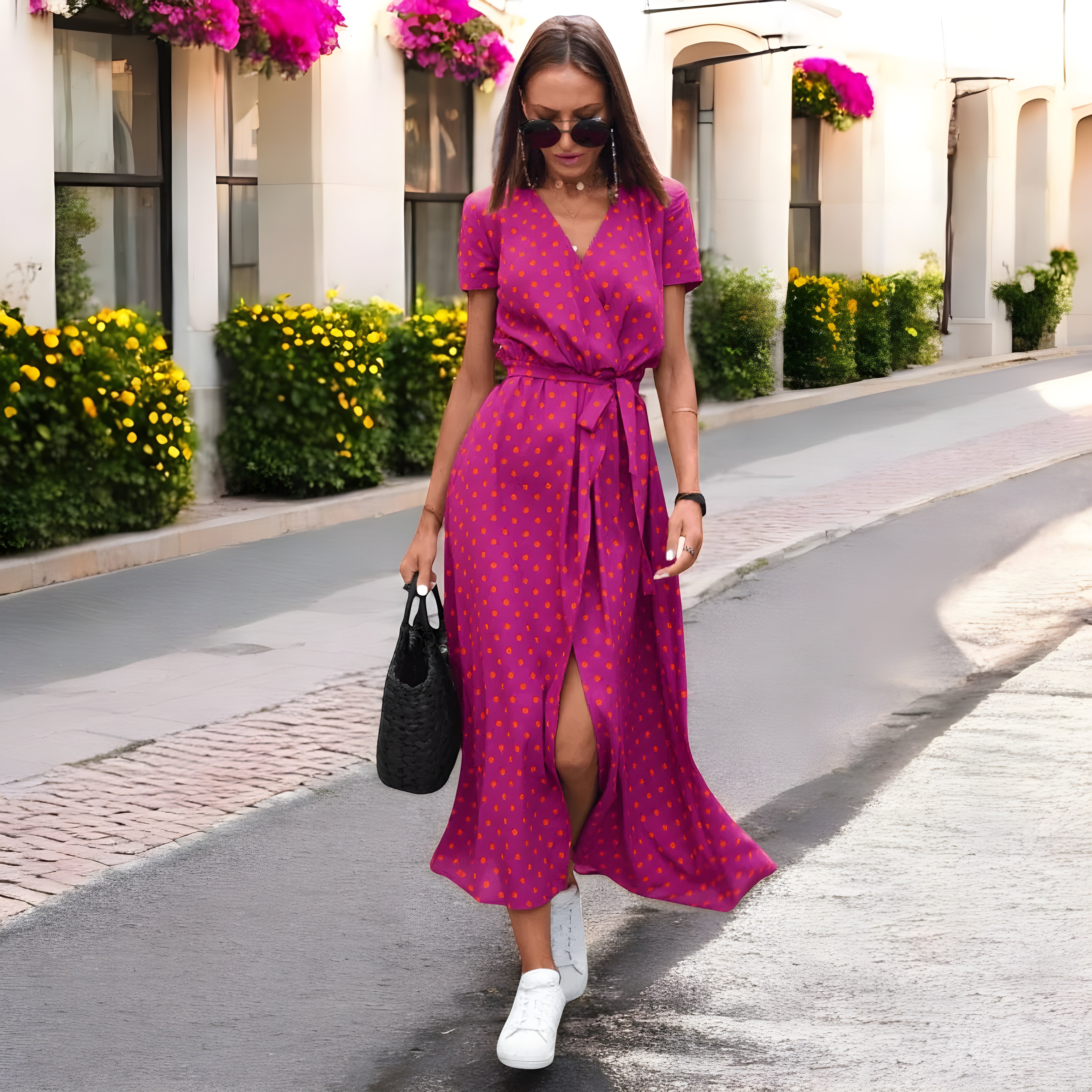 Delaney | Vestido Elegante con Flores