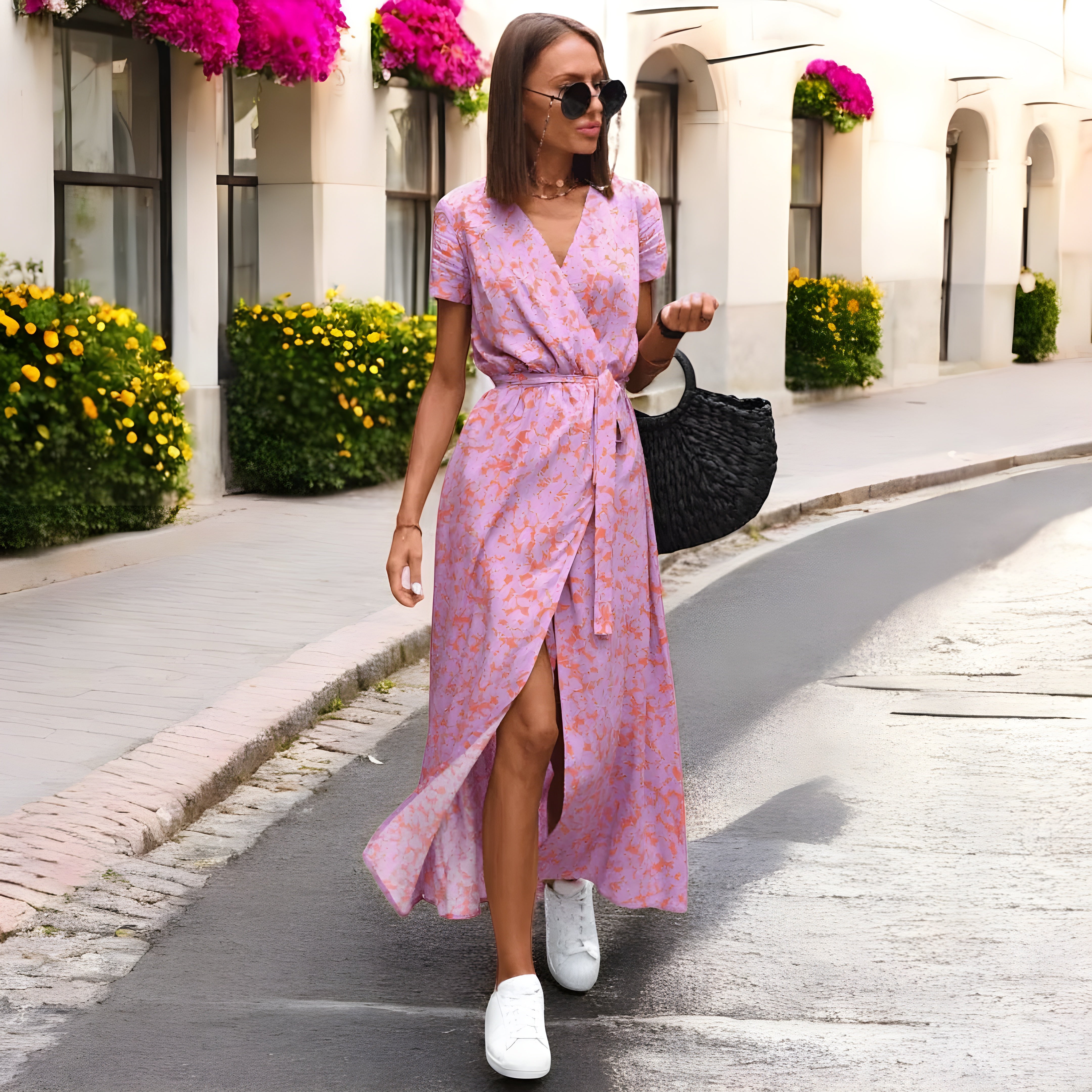Delaney | Vestido Elegante con Flores