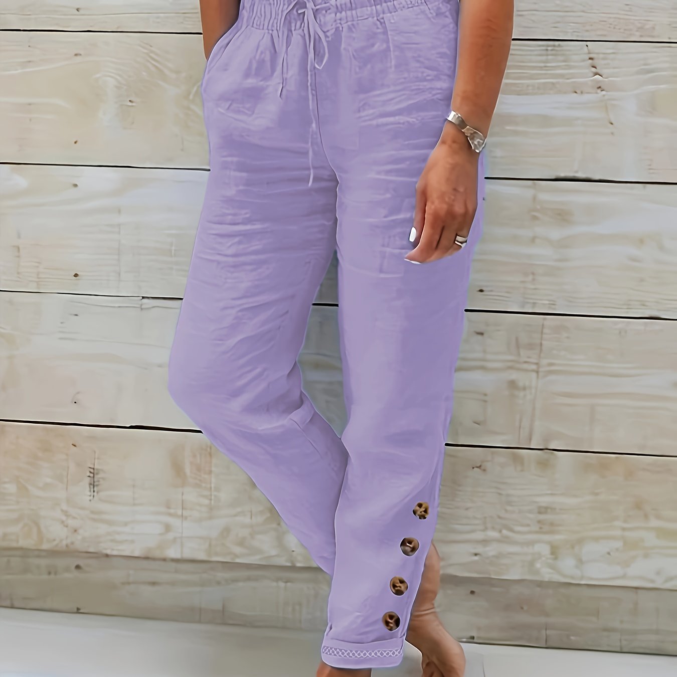 Linnea™ – Pantalones ajustados de algodón