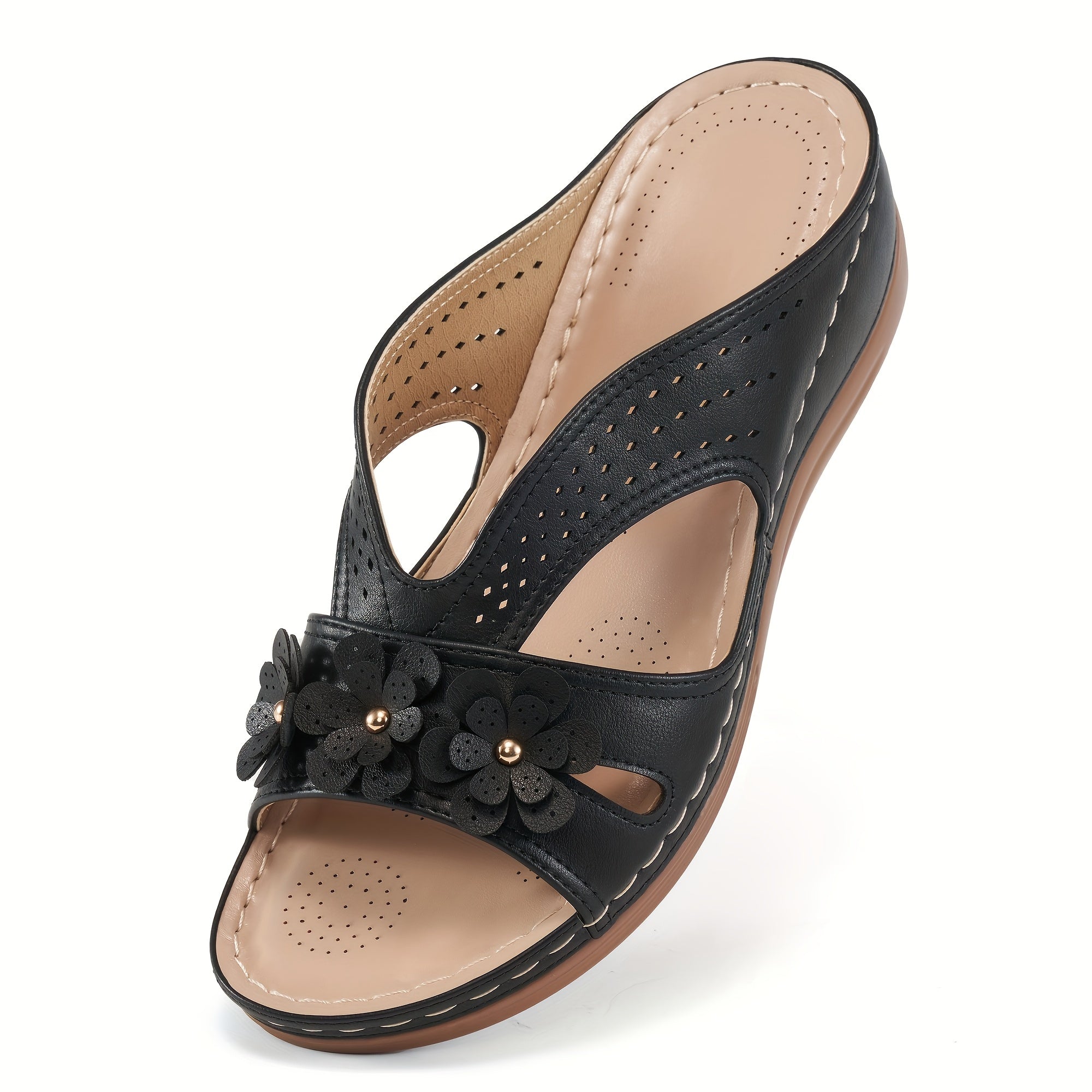 Norabel™ - Orthopedic Comfort Wedge Sandals – Stability, Lightness, and Natural Posture