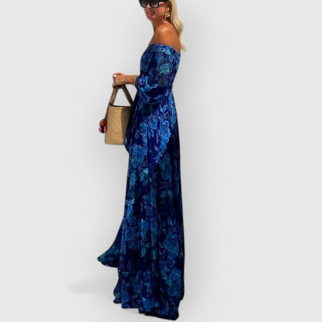 Vesper | Vestido largo de flores premium.