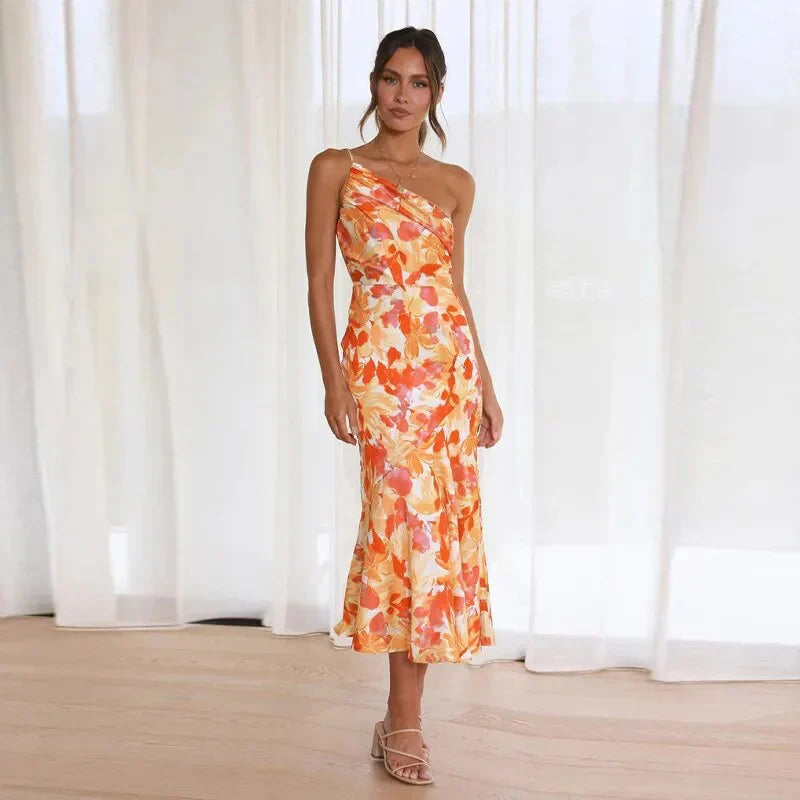 Eliza - Vestido de un hombro