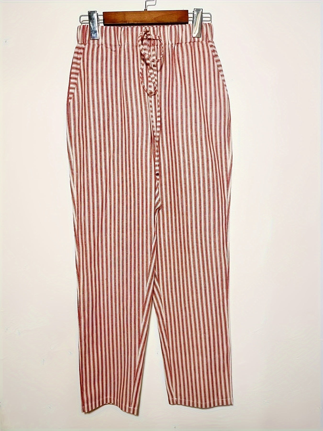 Sanna™ – Pantalones largos con elegante franja