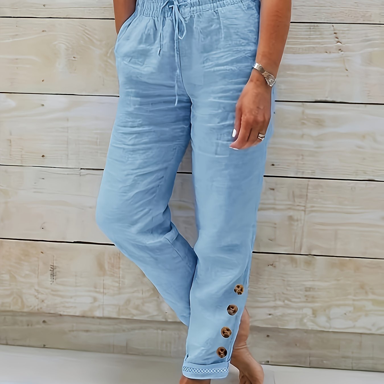 Linnea™ – Pantalones ajustados de algodón