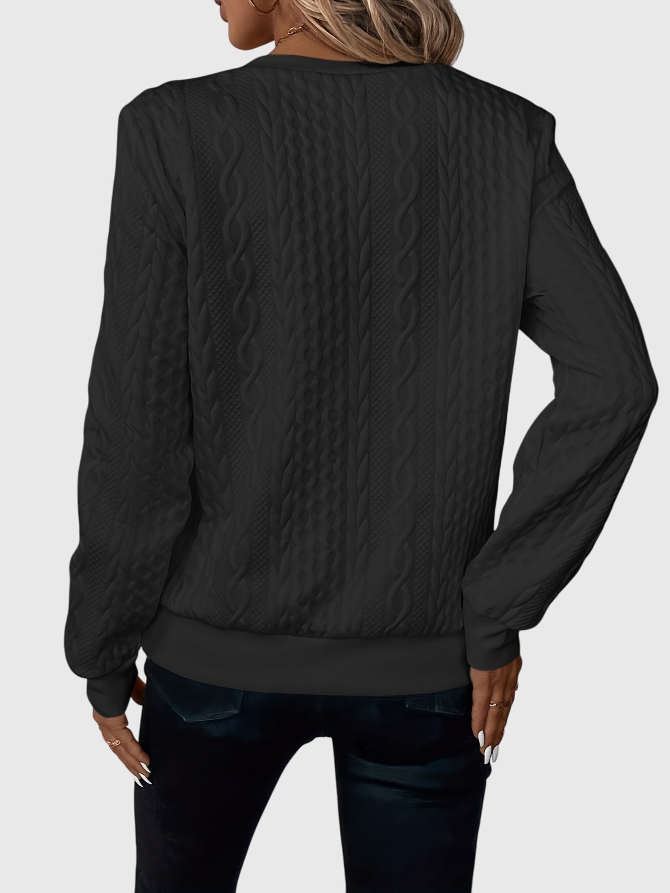 Nora | Elegant Half Zip Sweater