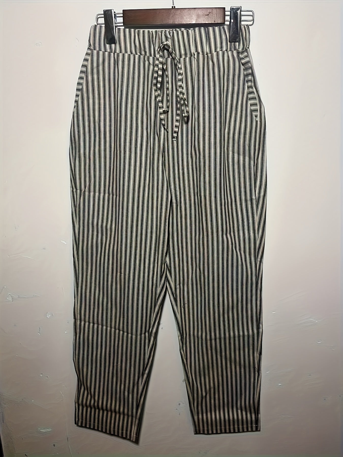 Sanna™ – Pantalones largos con elegante franja