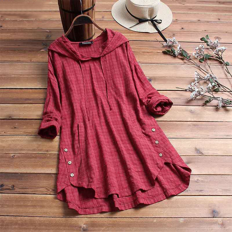 Blusa Antoinette Ternet con Capucha - Estilo Casual Agradable