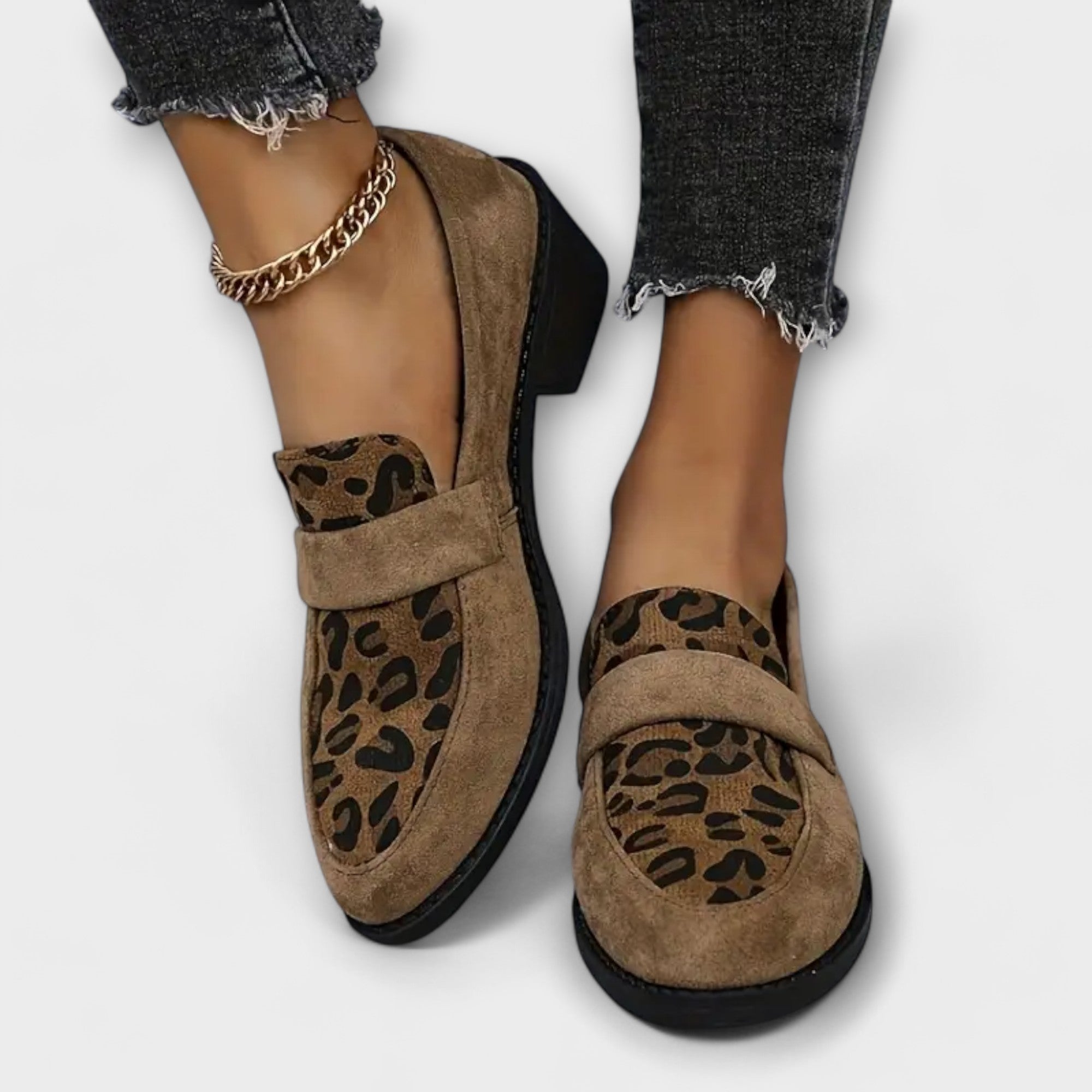 Karla | Zapatos elegantes para mujer con estampado de leopardo