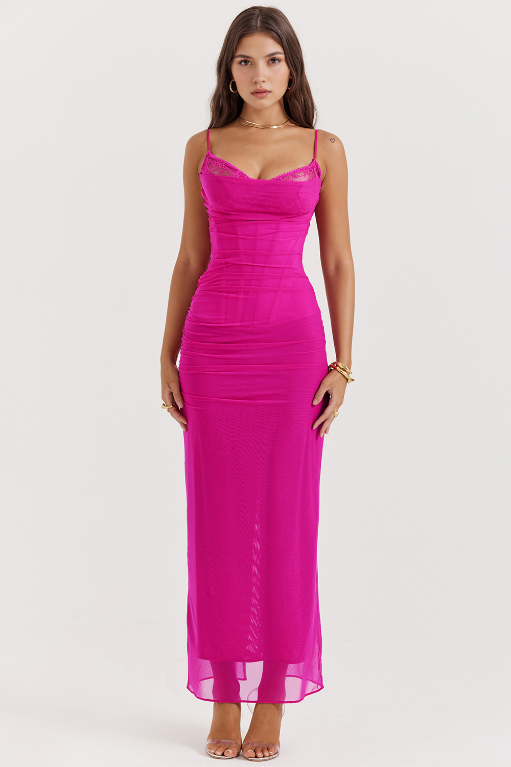 Aurelia | Vestido de Red con Encaje