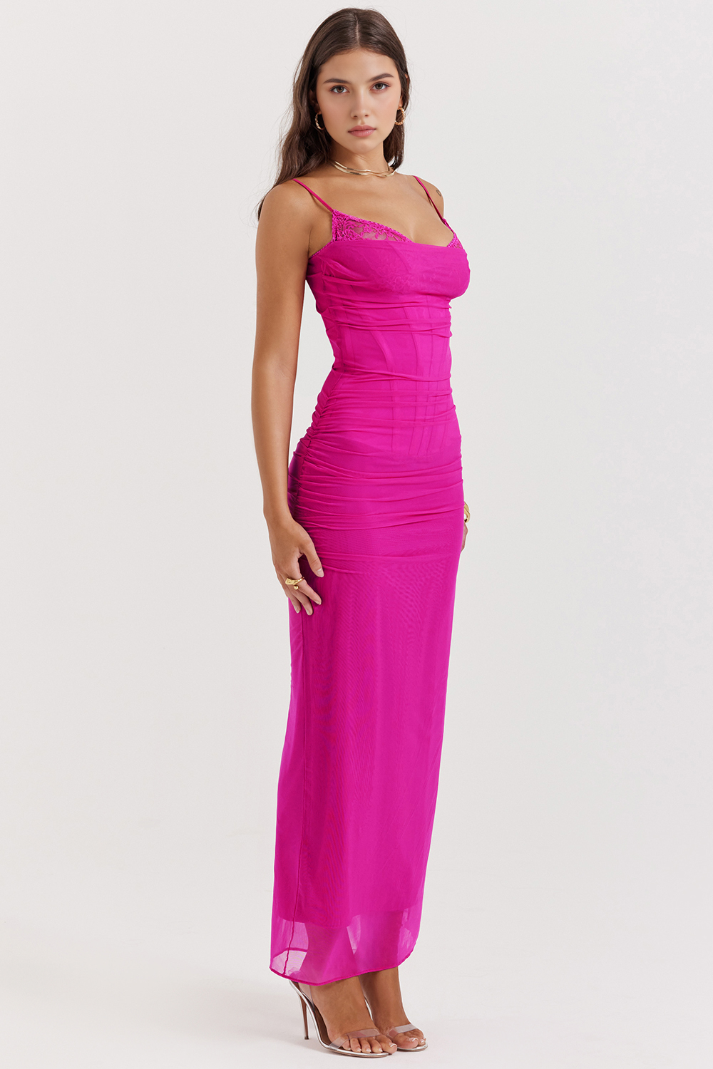 Aurelia | Vestido de Red con Encaje