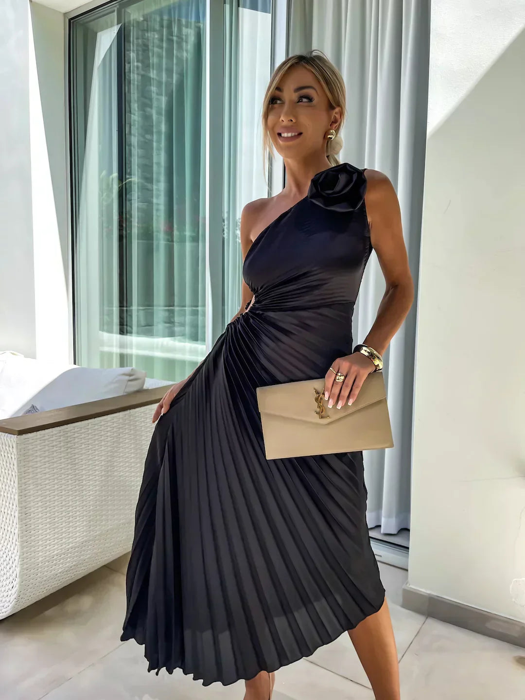 Lizbeth | Vestido de Flores Romántico