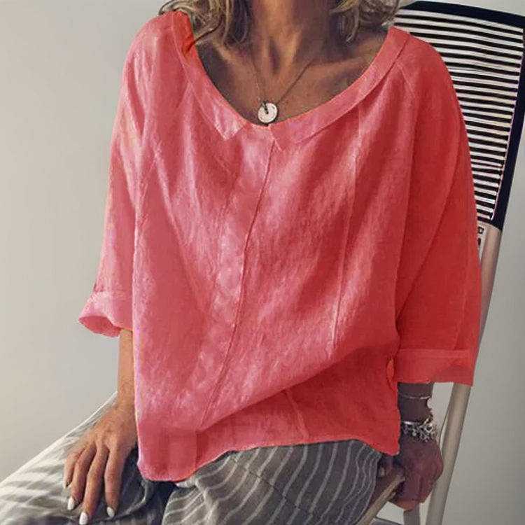 Kadia | Blusa de mangas largas sueltas