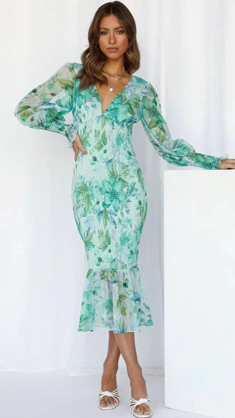 Miley - Vestido de estampado floral