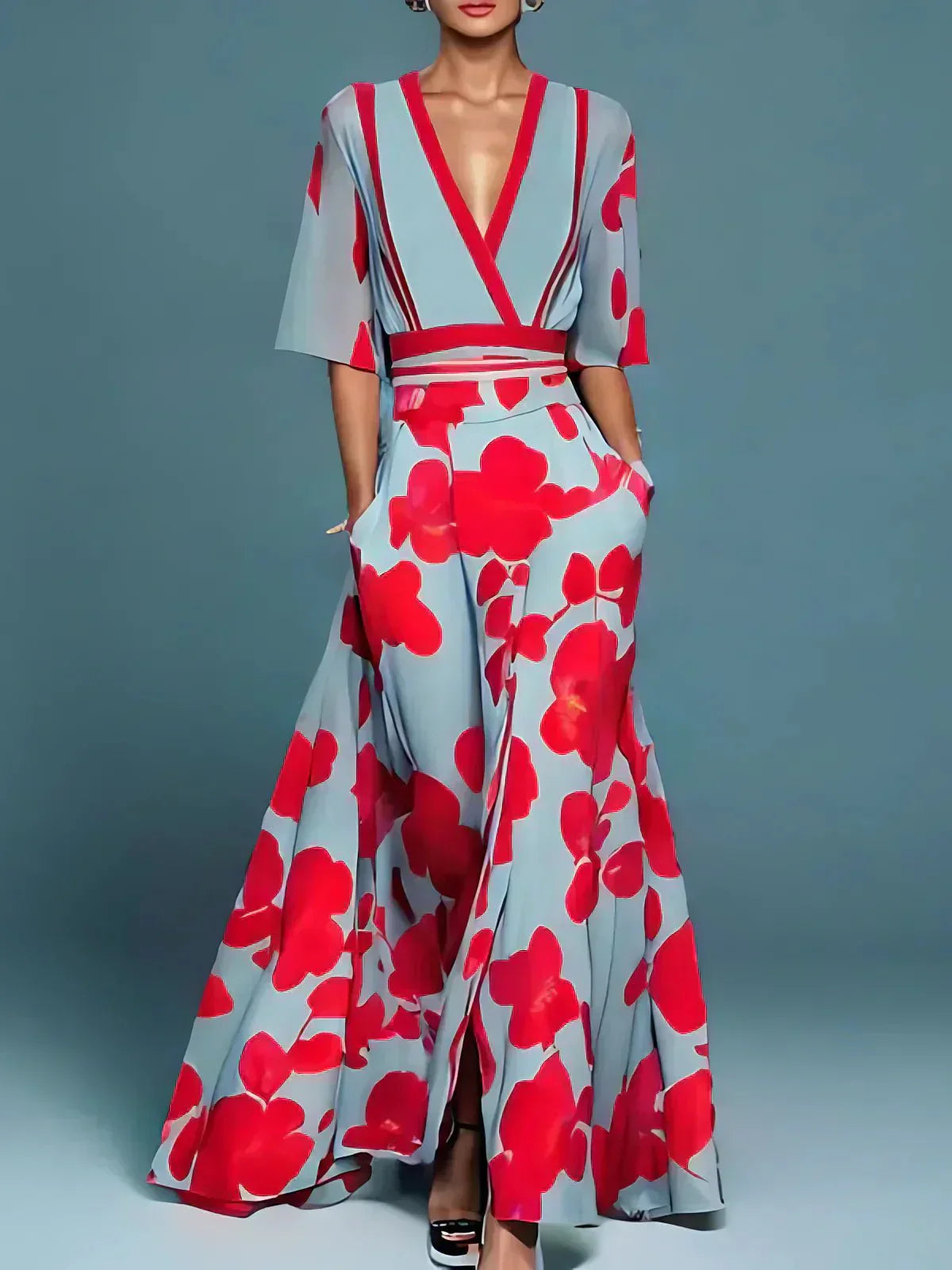 Jade™ | Maxi vestido floral para mujeres