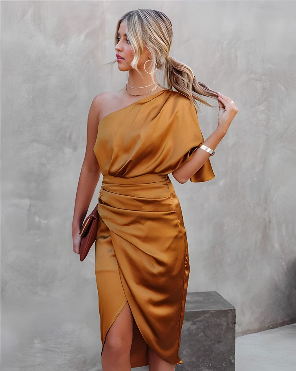 Dhalia | Vestido Elegante Asimétrico