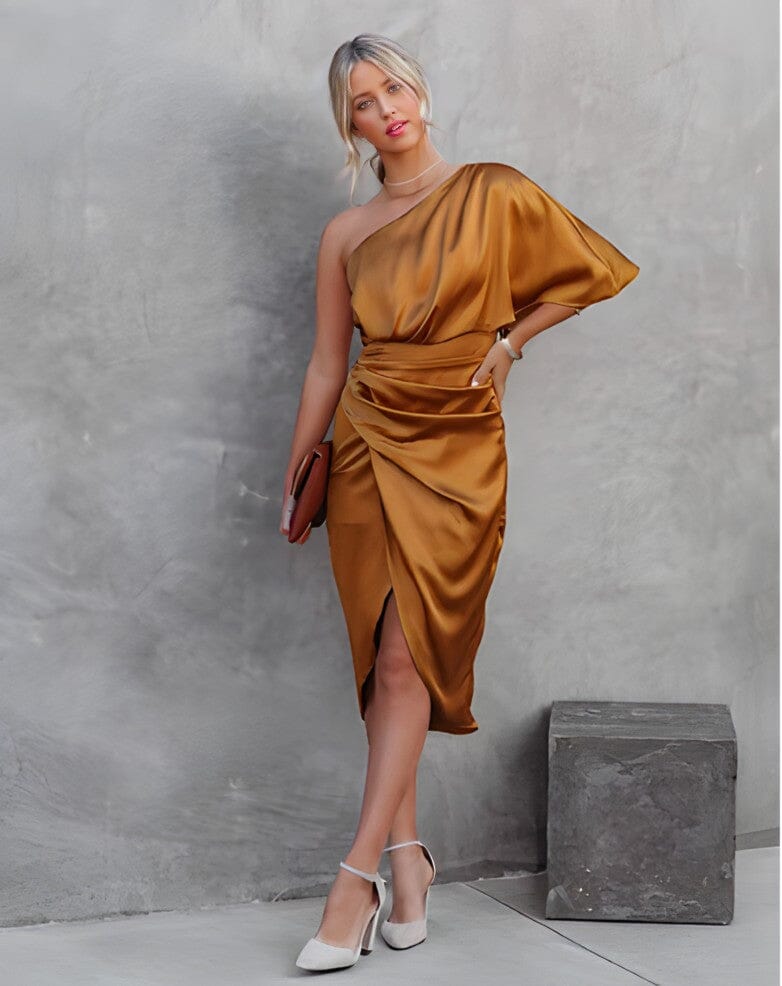 Dhalia | Vestido Elegante Asimétrico