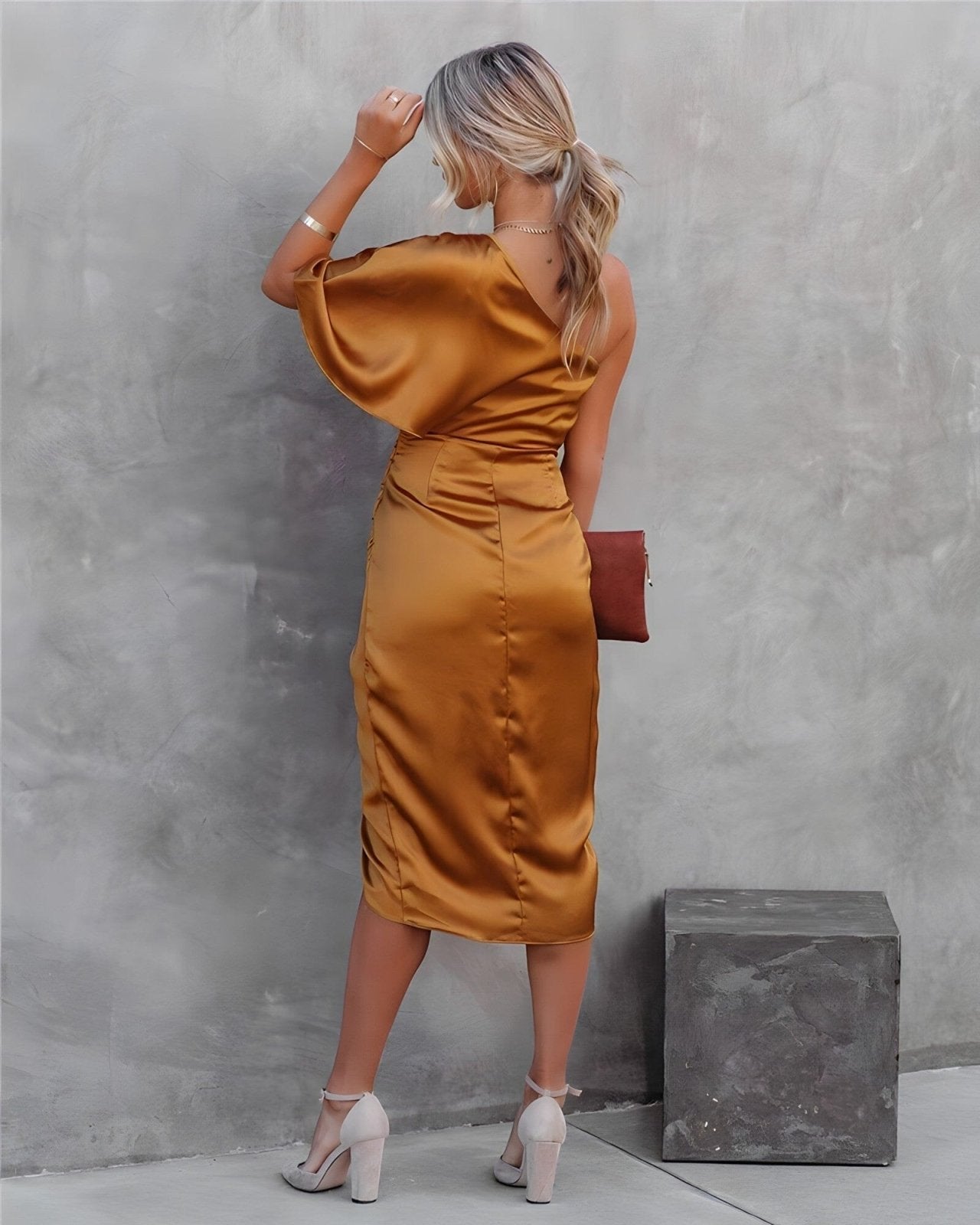 Dhalia | Vestido Elegante Asimétrico