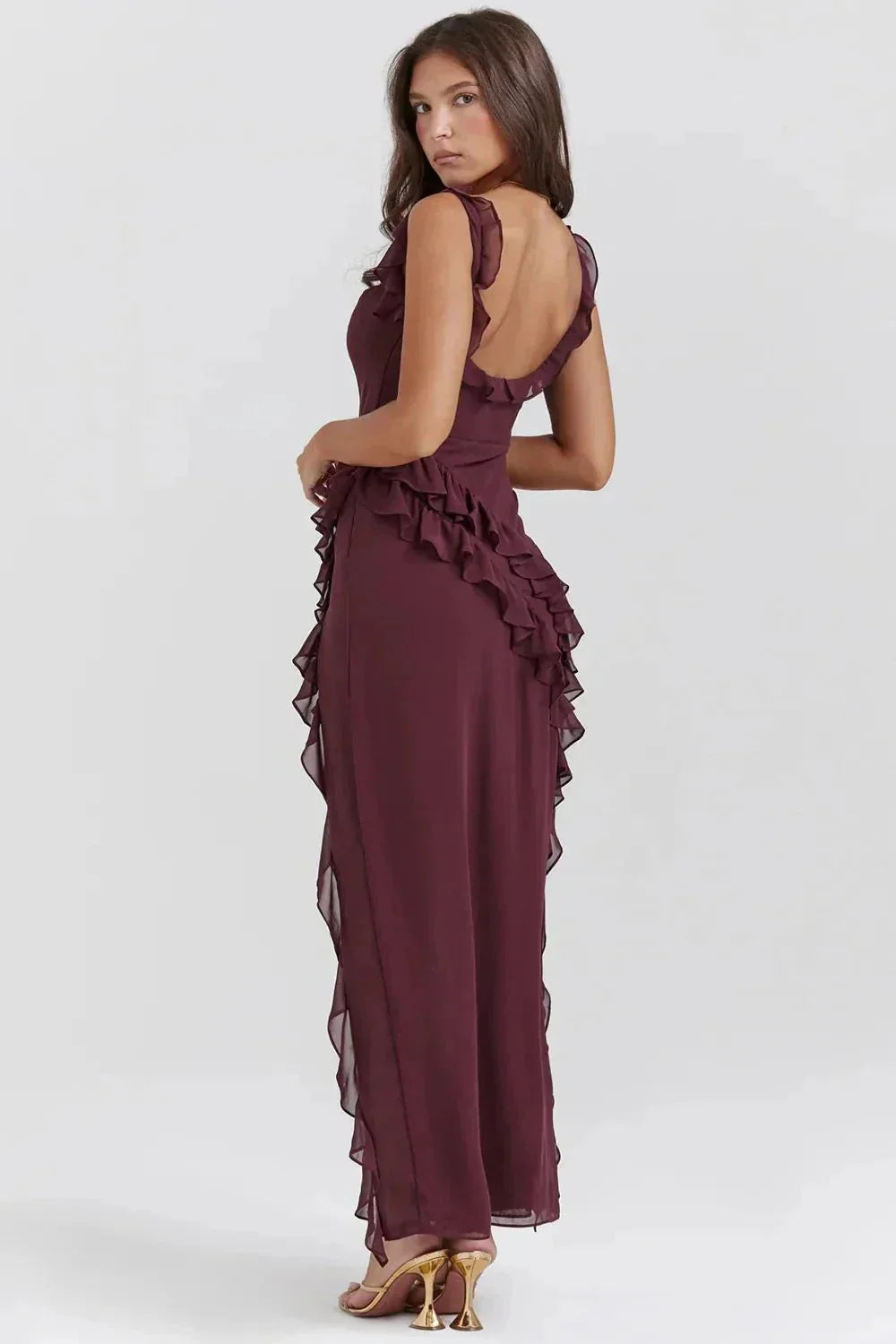 Lara™ | Vestido Maxi Elegante con Abertura
