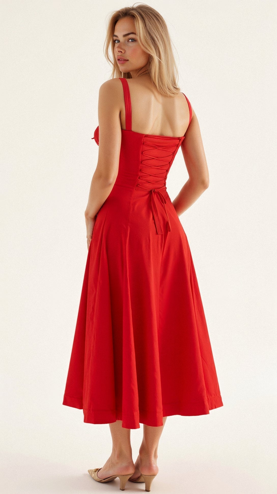 Ilona | Vestido Midi Cintura