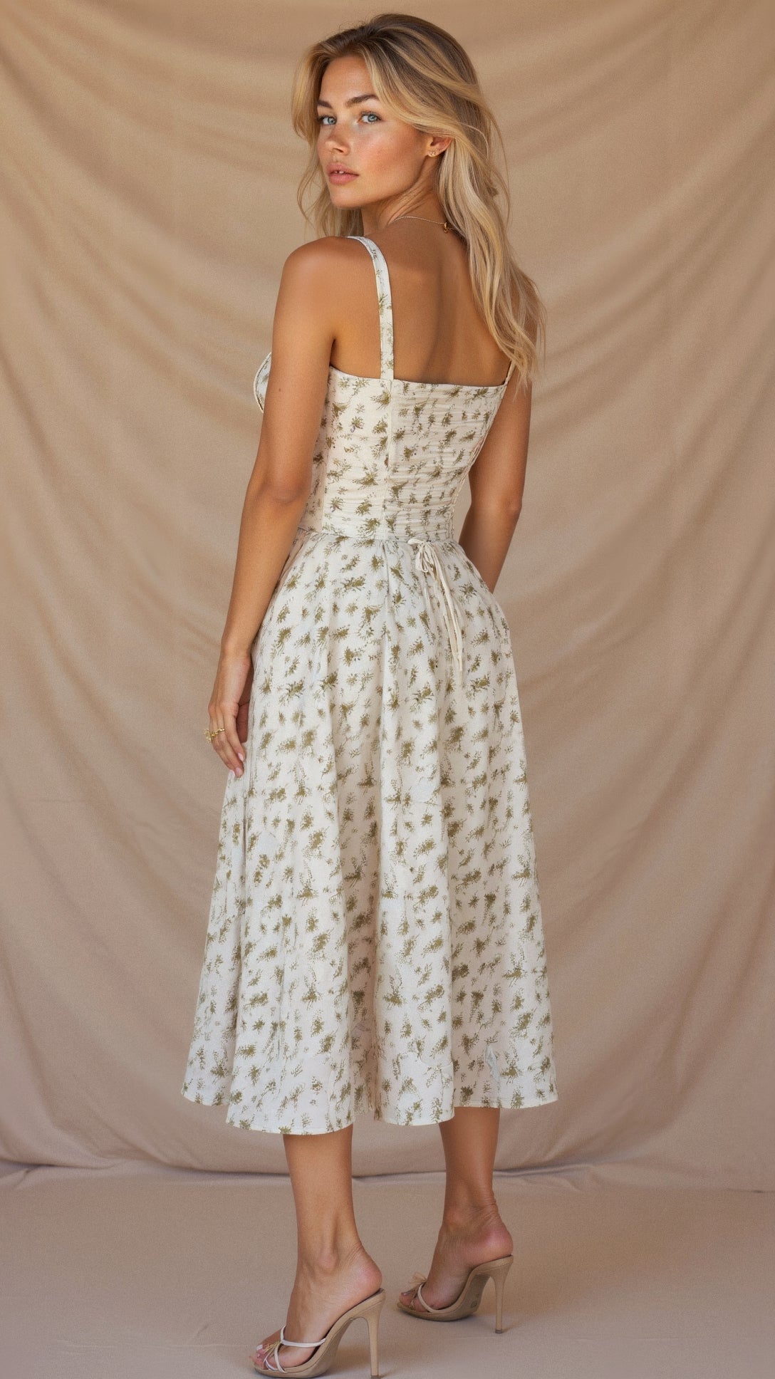 Ilona | Vestido Midi Cintura