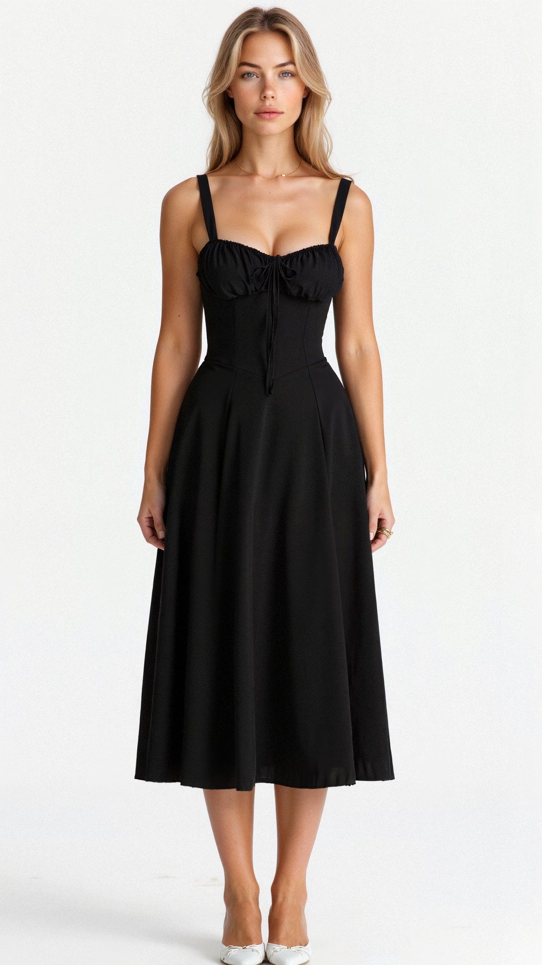 Ilona | Vestido Midi Cintura