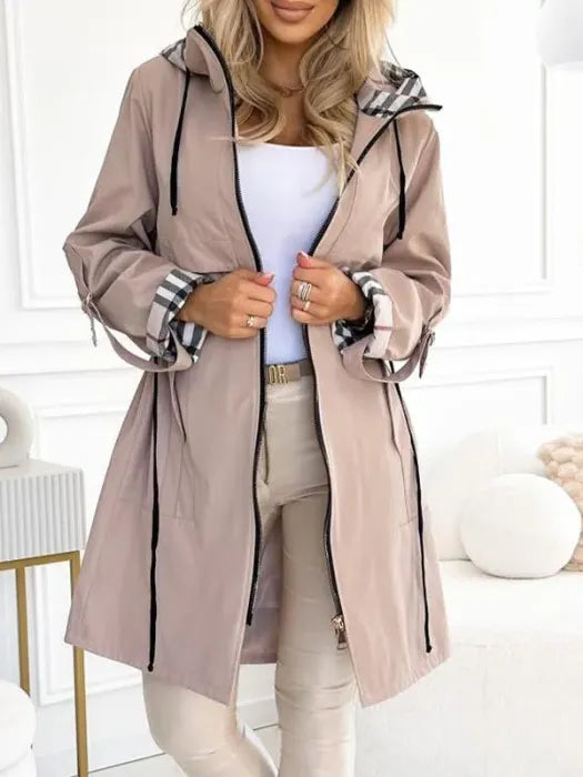 Natalie | Cozy Lightweight Zip Coat